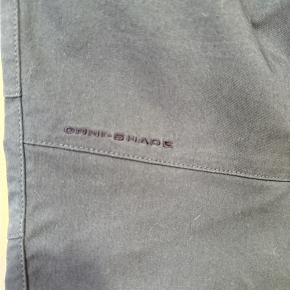 Columbia Women's Kestrel Trail II Omni-Shield Capri Pants Navy Blue Size 4 - Picture 5 of 11